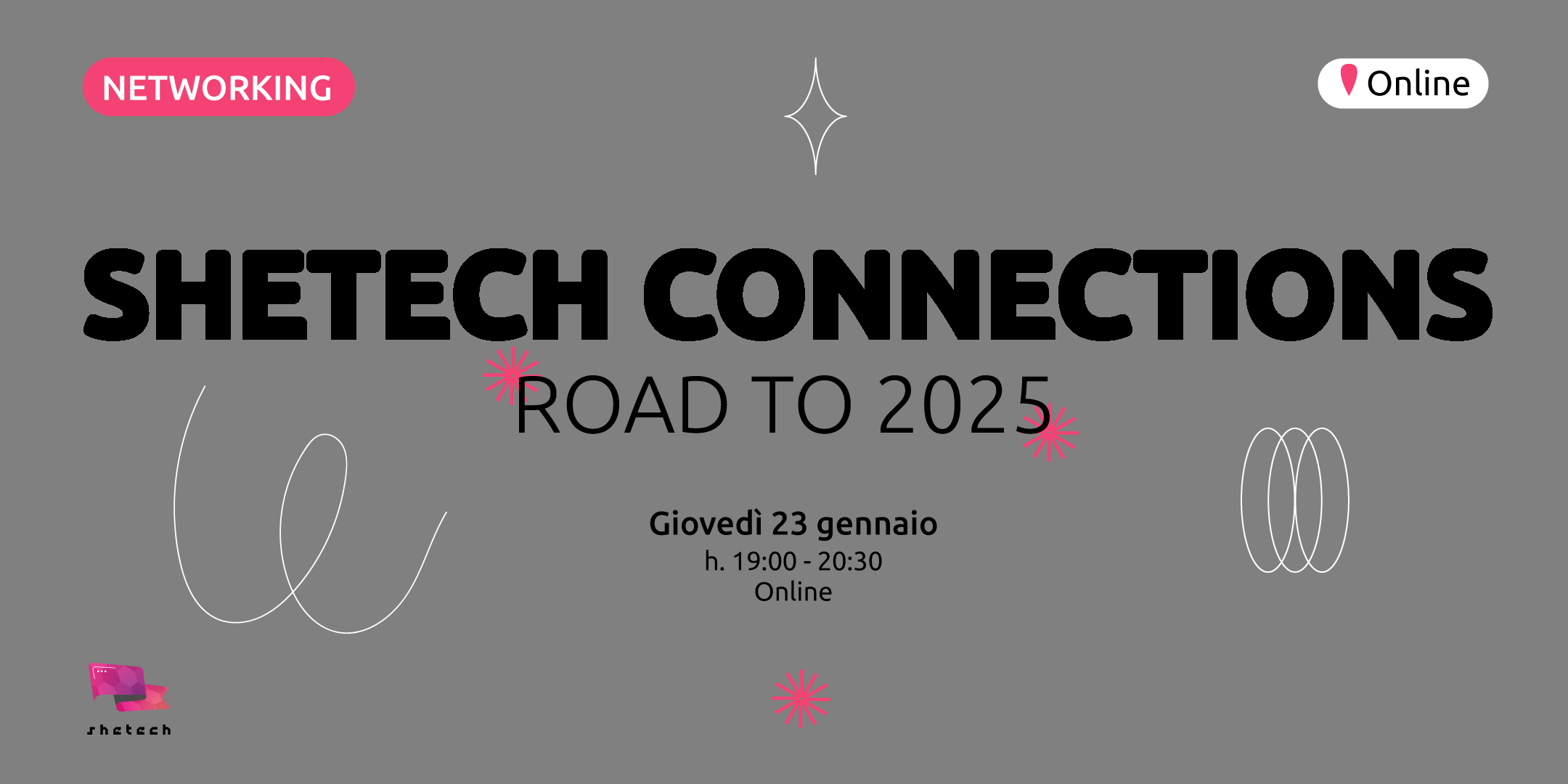 SheTech Connections online - Road to 2025